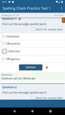 English Practice Tests android App screenshot 2