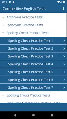 English Practice Tests android App screenshot 4